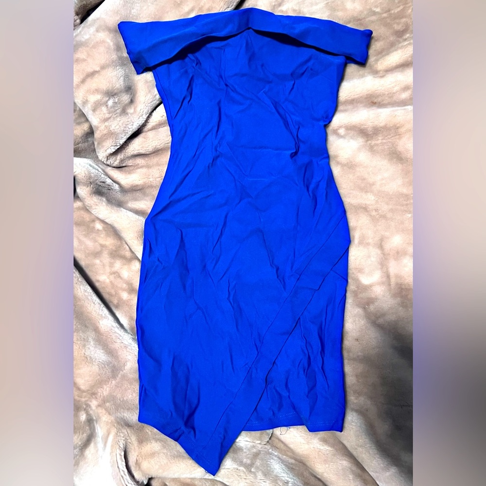 The Vintage Shop Royal Blue Dress - Picture 4 of 5
